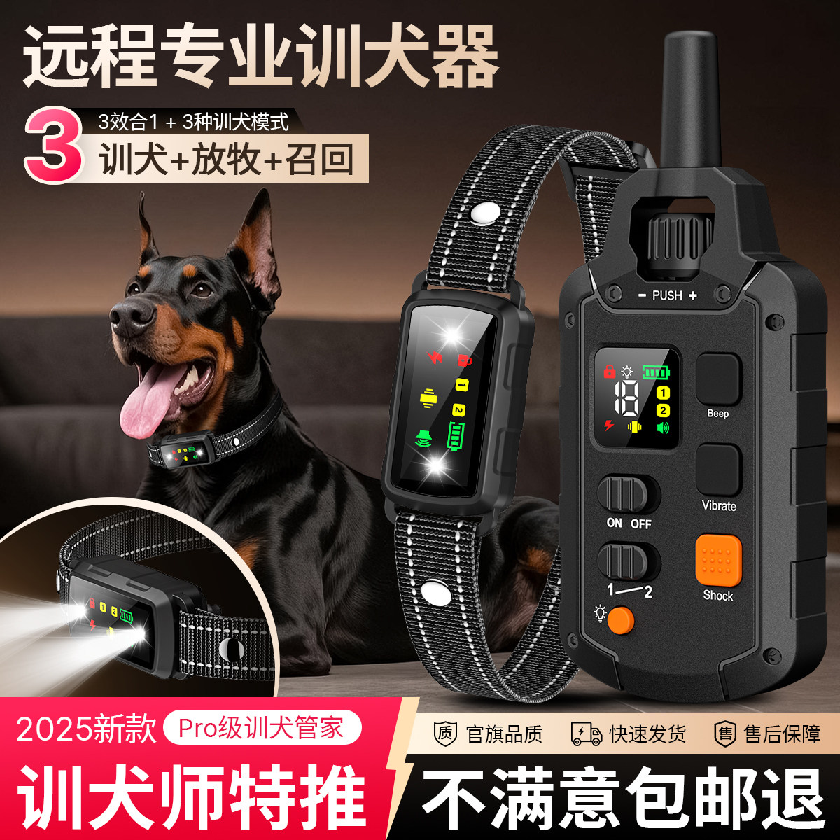 远程训练项圈