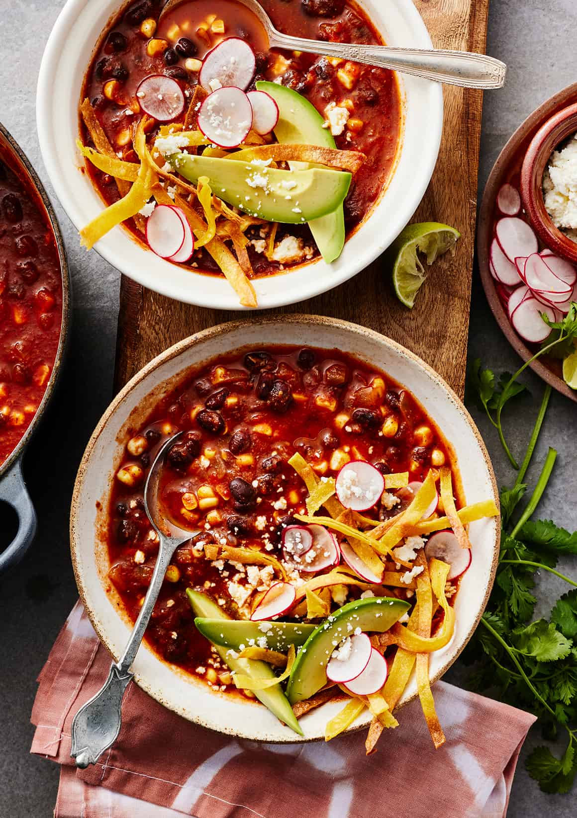 Vegetarian Tortilla Soup