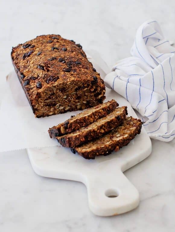 Pumpkin Cranberry Nut & Seed Loaf
