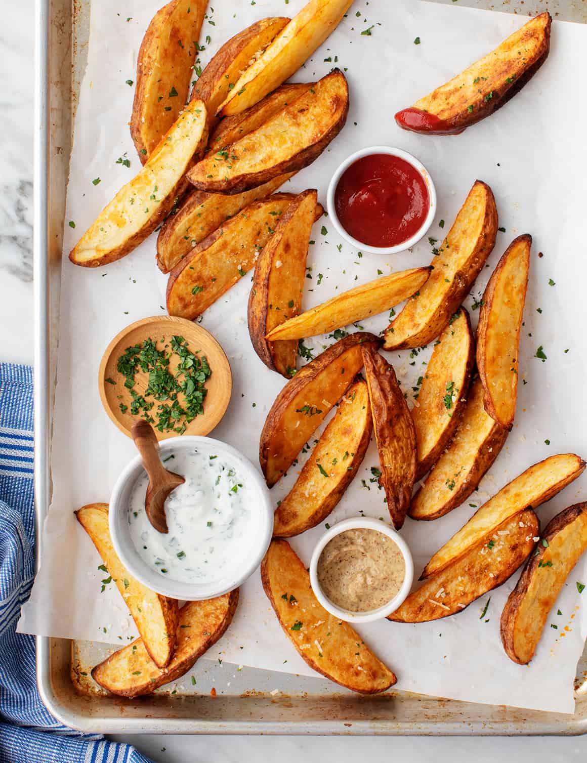 Baked Potato Wedges