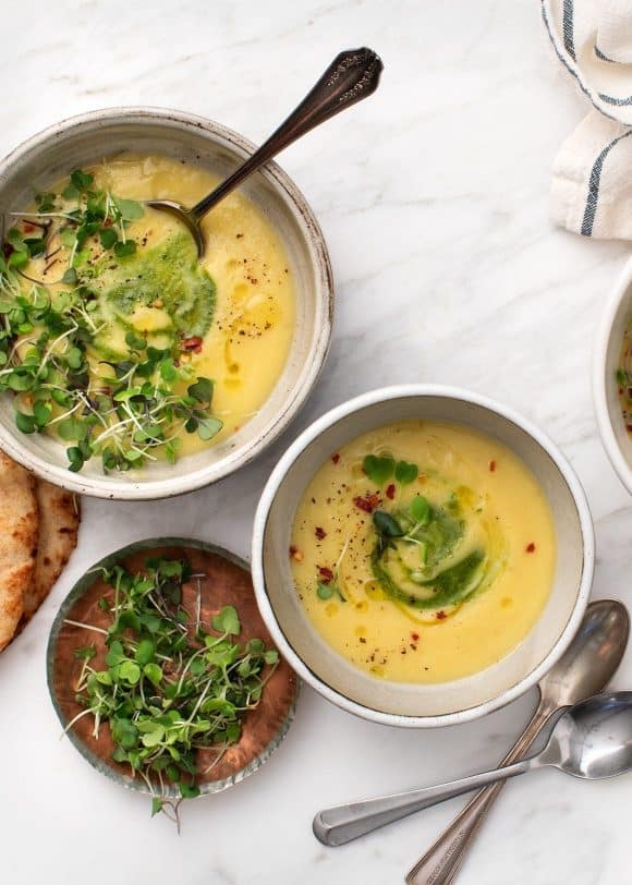 Curried Cauliflower Soup