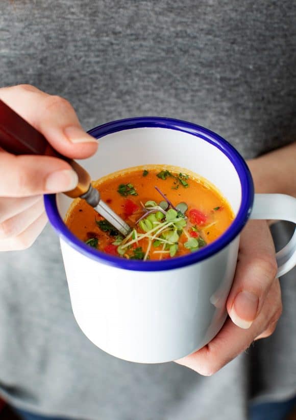 Roasted Red Pepper Soup