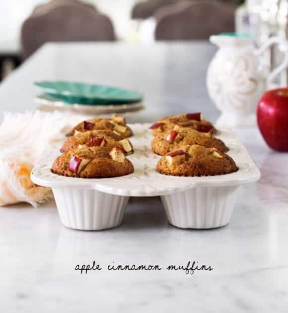 Healthy Apple Cinnamon Muffins