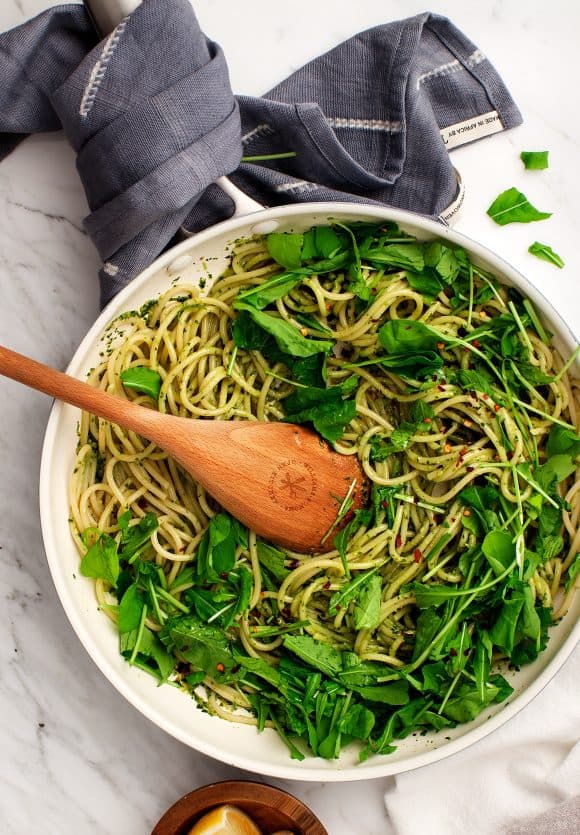 Easy Pesto Pasta