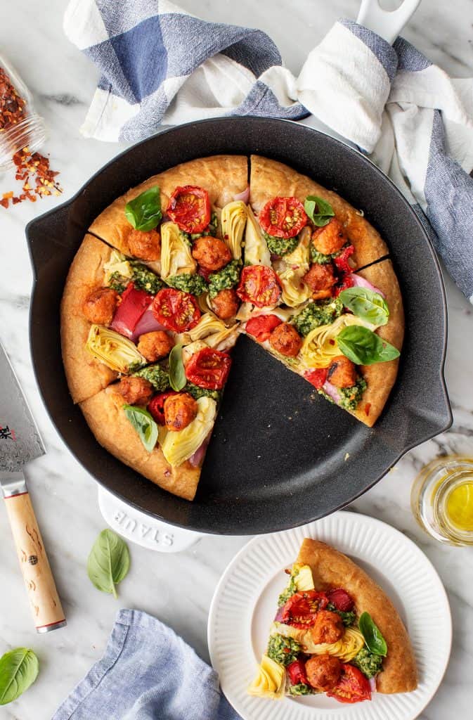 Cast Iron Skillet Pizza