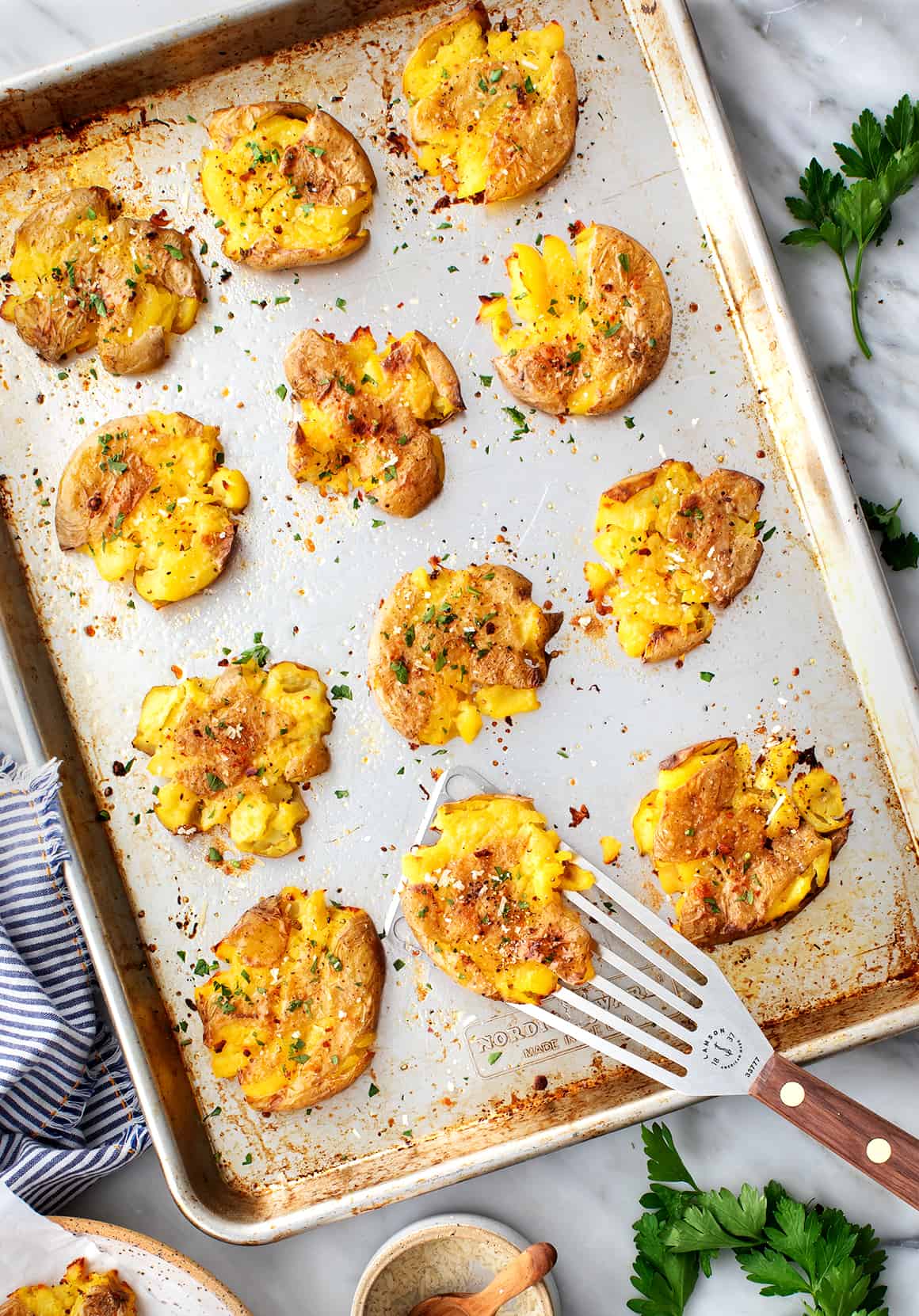 Crispy Smashed Potatoes