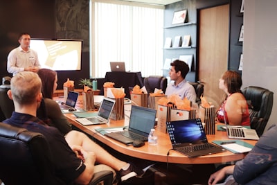 Business Team Collaboration Meeting